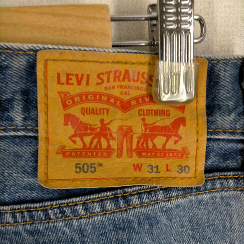 リーバイス Levis 505 ワイドテーパードパンツ メンズ 31/30
