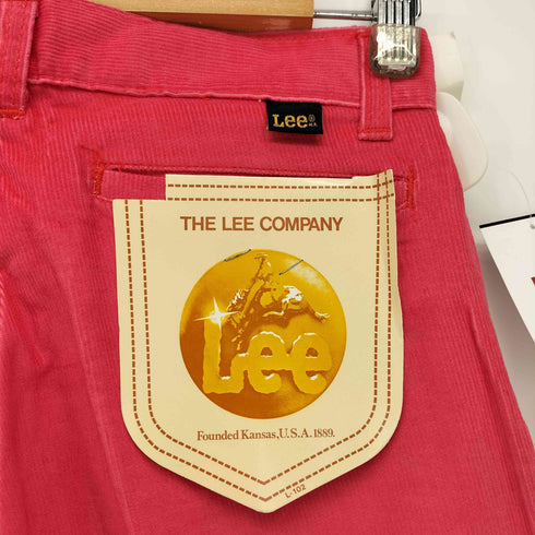 リー Lee 70-80S TONI JEANS コーデュロイ カラー パンツ ロケットTALON デッドストック メンズ 28×33