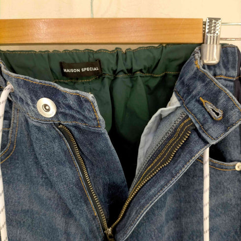 メゾンスペシャル MAISON SPECIAL PRE-ORDER Denim Track Pants レディース JPN:38