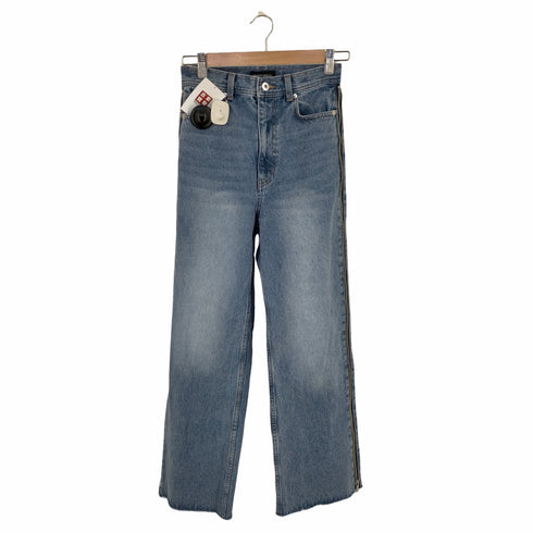 メゾンスペシャル MAISON SPECIAL Side Long Zip Denim レディース JPN:36
