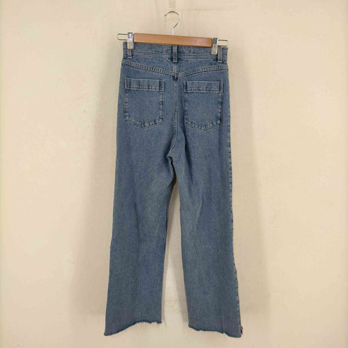 メゾンスペシャル MAISON SPECIAL Side Long Zip Denim レディース JPN:36