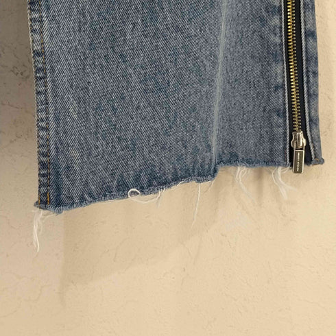 メゾンスペシャル MAISON SPECIAL Side Long Zip Denim レディース JPN:36