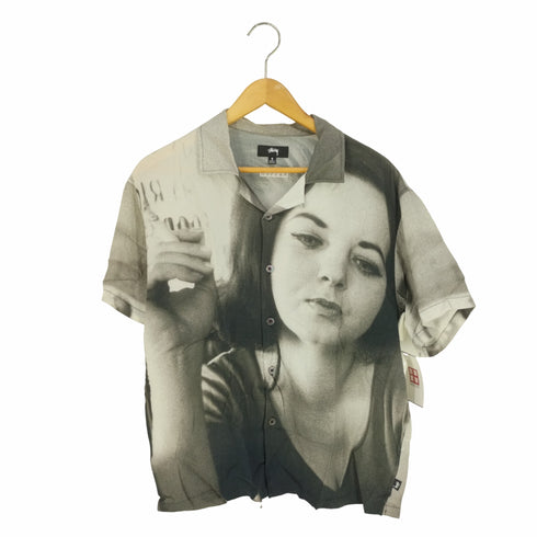 ステューシー Stussy HOPPER SHIRT レーヨン オープンカラーシャツ メンズ import:S