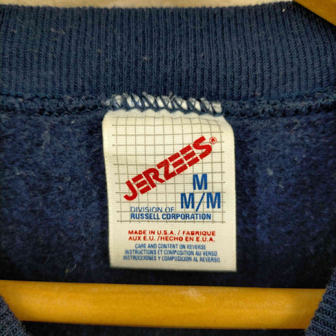 ジャージーズ JERZEES USA製 HUMMELSTOWN ARTS FESTIVAL 紅葉プリント クールネックスウェット メンズ JPN:M