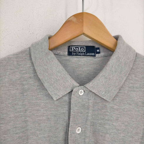 ポロバイラルフローレン Polo by RALPH LAUREN ポニー刺繍 鹿の子 ポロシャツ メンズ import:M