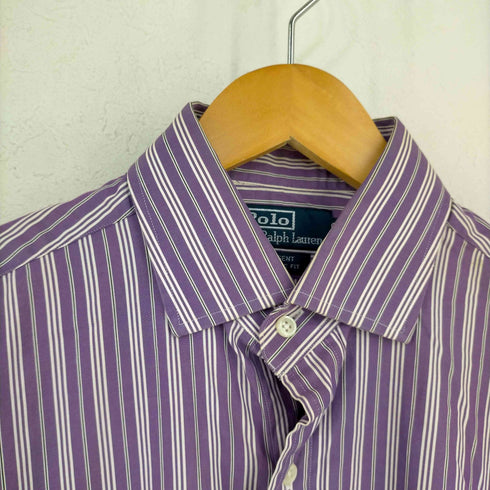 ポロバイラルフローレン Polo by RALPH LAUREN REGENT ストライプ ホリゾンタルカラーシャツ メンズ 14-84