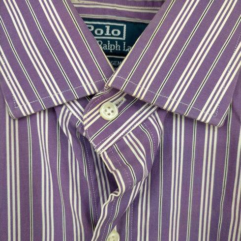 ポロバイラルフローレン Polo by RALPH LAUREN REGENT ストライプ ホリゾンタルカラーシャツ メンズ 14-84
