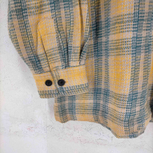 pain shine チェック レギュラーカラーシャツ メンズ import:L
