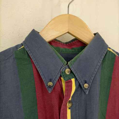 ノーティカ NAUTICA ストライプ BDシャツ メンズ import:L