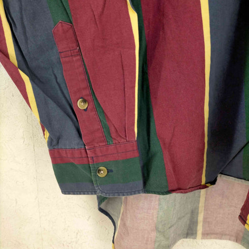 ノーティカ NAUTICA ストライプ BDシャツ メンズ import:L