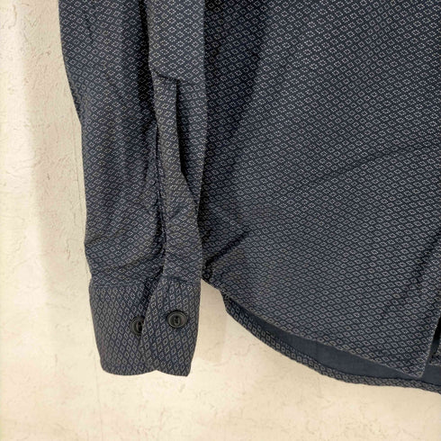 デニムアンドサプライ ラルフローレン DENIM & SUPPLY RALPH LAUREN 小紋柄 猫目ボタンレギュラーカラーシャツ メンズ import:XS