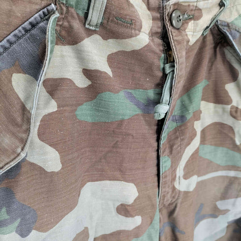 ユーエスアーミー US ARMY 80S M-65 TROUSERS COLD WEATHER FIELD ウッドランドカモ カーゴ パンツ 85年製 メンズ MEDIUM-REGULAR