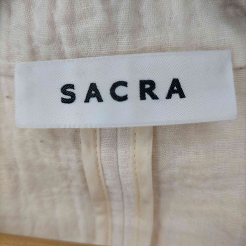 サクラ SACRA コットンオープンネックプルオーバー レディース JPN:38