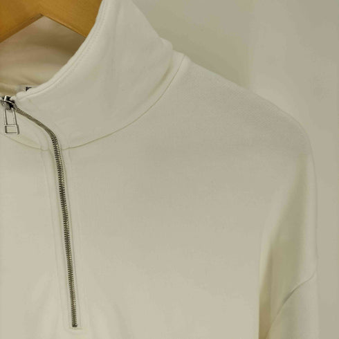ビューティーアンドユースユナイテッドアローズ BEAUTY & YOUTH UNITED ARROWS コットン ハーフジップ スウェット プルオーバー レディース FREE