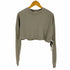 ビューティーアンドユースユナイテッドアローズ BEAUTY & YOUTH UNITED ARROWS クロップド クルーネック L/S Tシャツ レディース