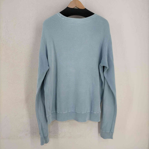 ブルーブルー BLUE BLUE 前V CROSS CULTURE クルーネックスウェット メンズ JPN:L