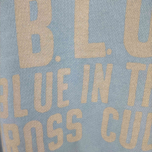 ブルーブルー BLUE BLUE 前V CROSS CULTURE クルーネックスウェット メンズ JPN:L