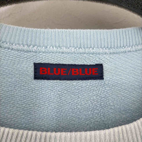 ブルーブルー BLUE BLUE 前V CROSS CULTURE クルーネックスウェット メンズ JPN:L