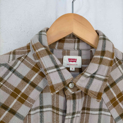 リーバイス Levis フランネル ウエスタンシャツ メンズ import:S