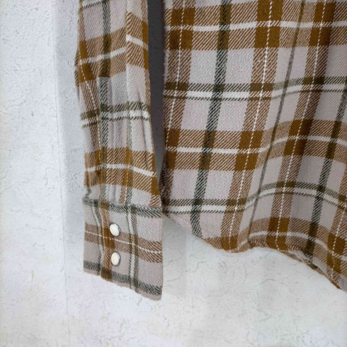 リーバイス Levis フランネル ウエスタンシャツ メンズ import:S