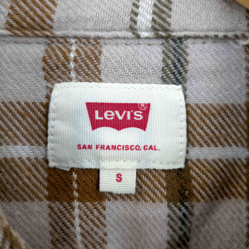 リーバイス Levis フランネル ウエスタンシャツ メンズ import:S