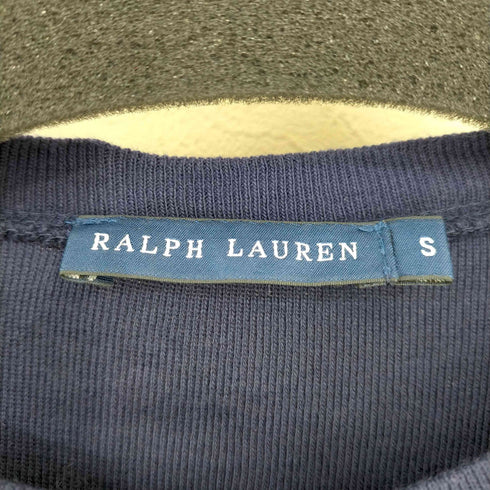 ラルフローレン RALPH LAUREN ポニー刺繍 クルーネックTシャツ レディース import:S