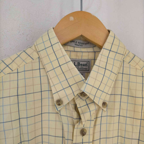 エルエルビーン L.L.Bean チェック BDシャツ メンズ S-REG