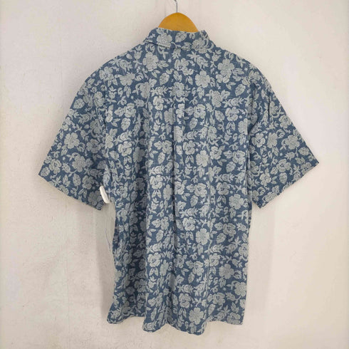 カンサイジーンズ KANSAI JEANS リバースプリント アロハシャツ メンズ import:XL