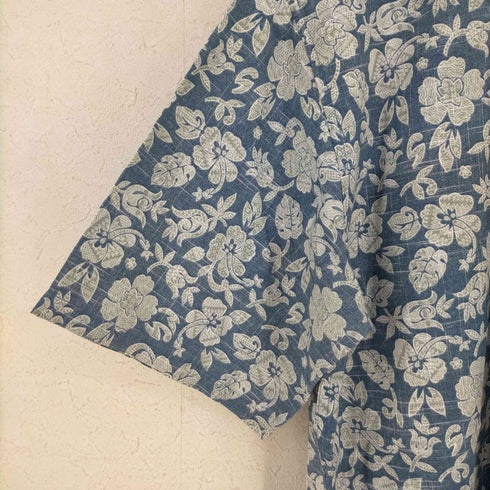 カンサイジーンズ KANSAI JEANS リバースプリント アロハシャツ メンズ import:XL