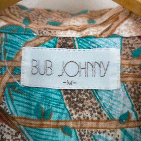 BUB JOHNNY 和柄 アロハシャツ メンズ JPN:M