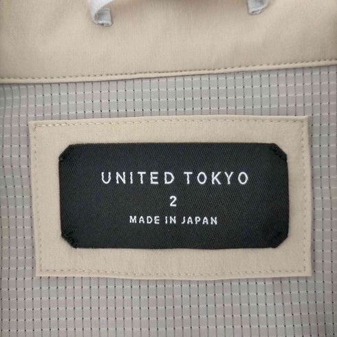 ユナイテッドトウキョウ UNITED TOKYO ナイロン ショートトレンチコート ジャケット メンズ JPN:2