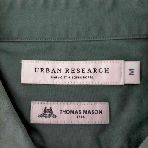 アーバンリサーチ URBAN RESEARCH トーマスメイソンオーバーシャツ メンズ JPN:M