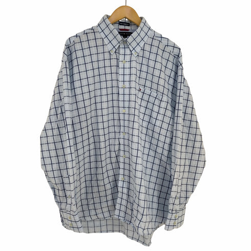 トミーヒルフィガー TOMMY HILFIGER チェック DBドレスシャツ メンズ JPN:XL