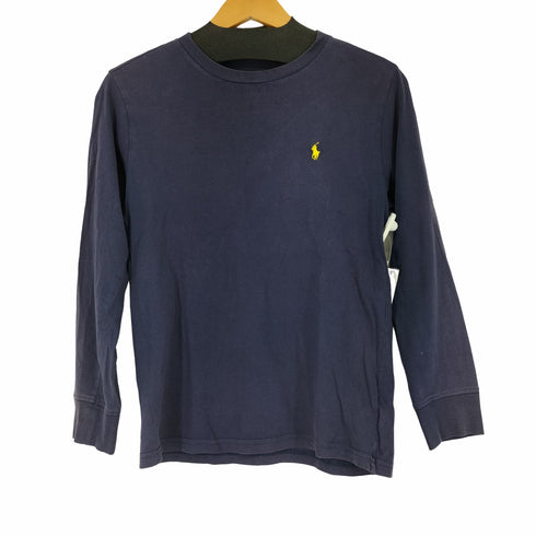 ポロラルフローレン POLO RALPH LAUREN スモールポニー刺繍 クルーネックL/S Tシャツ レディース JPN:M