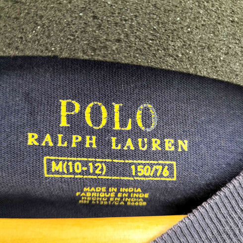 ポロラルフローレン POLO RALPH LAUREN スモールポニー刺繍 クルーネックL/S Tシャツ レディース JPN:M