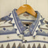 HENRIC COLLECTION ネイティブ柄 コットンネルシャツ メンズ import:L