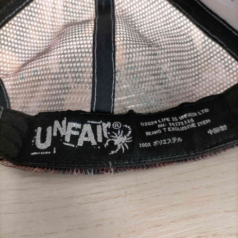 Life is Unfair Trucker Hat カモ メッシュキャップ メンズ