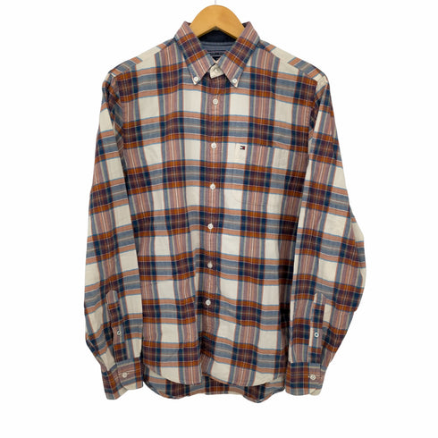 トミーヒルフィガー TOMMY HILFIGER NEW YORK FIT チェック B.Dシャツ メンズ import:S