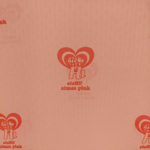 アトモスピンク ATMOS PINK 23SS 総柄シアートップス パワーネット セカンドスキン レディース FREE