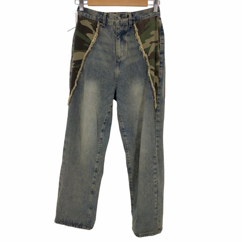 ナスティ キック NASTY KICK Camo Point Denim Pants メンズ JPN:M