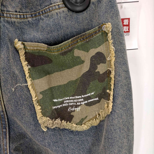 ナスティ キック NASTY KICK Camo Point Denim Pants メンズ JPN:M