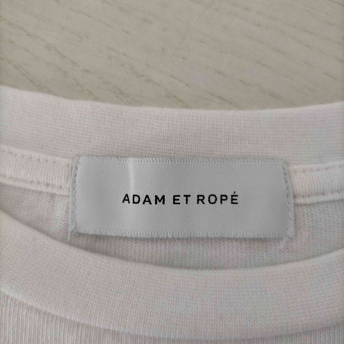 アダムエロペ Adam et Rope 無地 ロングスリーブTシャツ メンズ JPN:M