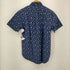 ラルフローレン RALPH LAUREN ヨット柄 コットン B.D S/Sシャツ メンズ import:S