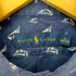 ラルフローレン RALPH LAUREN ヨット柄 コットン B.D S/Sシャツ メンズ import:S