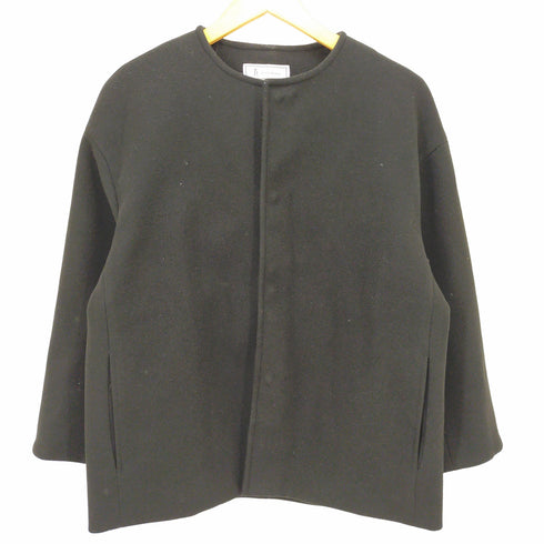 ロペピクニック Rope Picnic ノーカラージャージメルトンコート レディース JPN:38