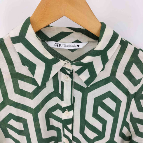 ザラ ZARA Geometric Print dress レディース import:XS