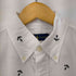 ラルフローレン RALPH LAUREN アンカー柄 コットン B.D S/Sシャツ メンズ import:S