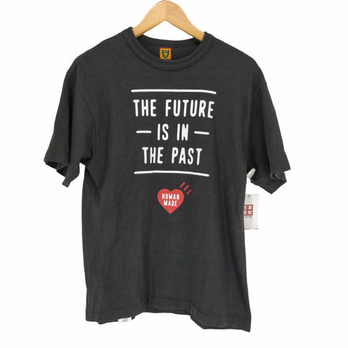 ヒューマンメイド HUMAN MADE 24SS GRAPHIC T-SHIRT #03 THE FUTURE IS IN THE PAST フロントロゴ 半袖Tシャツ メンズ JPN:M
