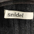 スナイデル snidel リブファーハイネッククロップドニット レディース FREE