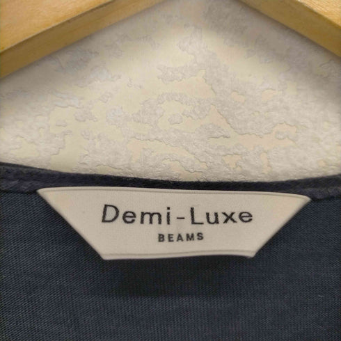 デミルクスビームス Demi-Luxe BEAMS パフスリーブ プルオーバー レディース